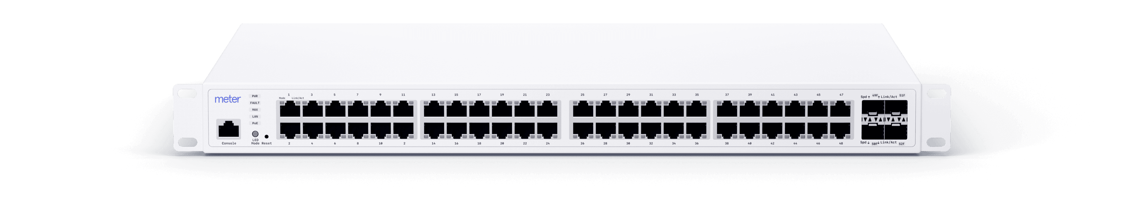 Meter 48-Port PoE+ Switch